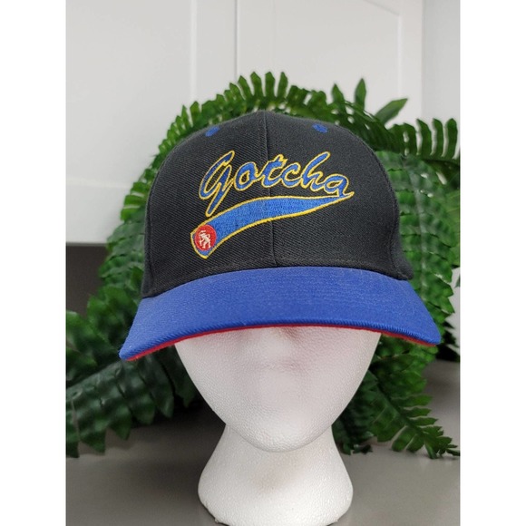 Vtg Gotcha Wool Snapback Hat - Picture 2 of 6